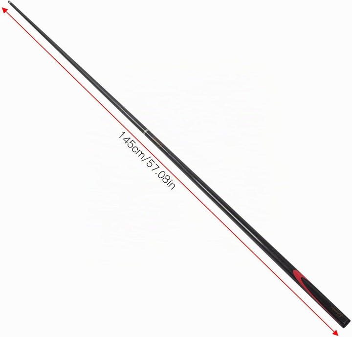 Billard Queue Sticks, Professionelle 9 mm Carbon Billard Queue, Hochwertiger Pool Queue Stick für Sn