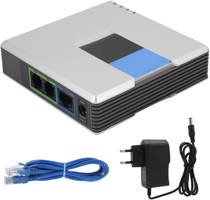 2 Port VoIP Telefonadapter, Internet VoIP Gateway, Voip Analog Adapter, Internet Telefonadapter, VoI
