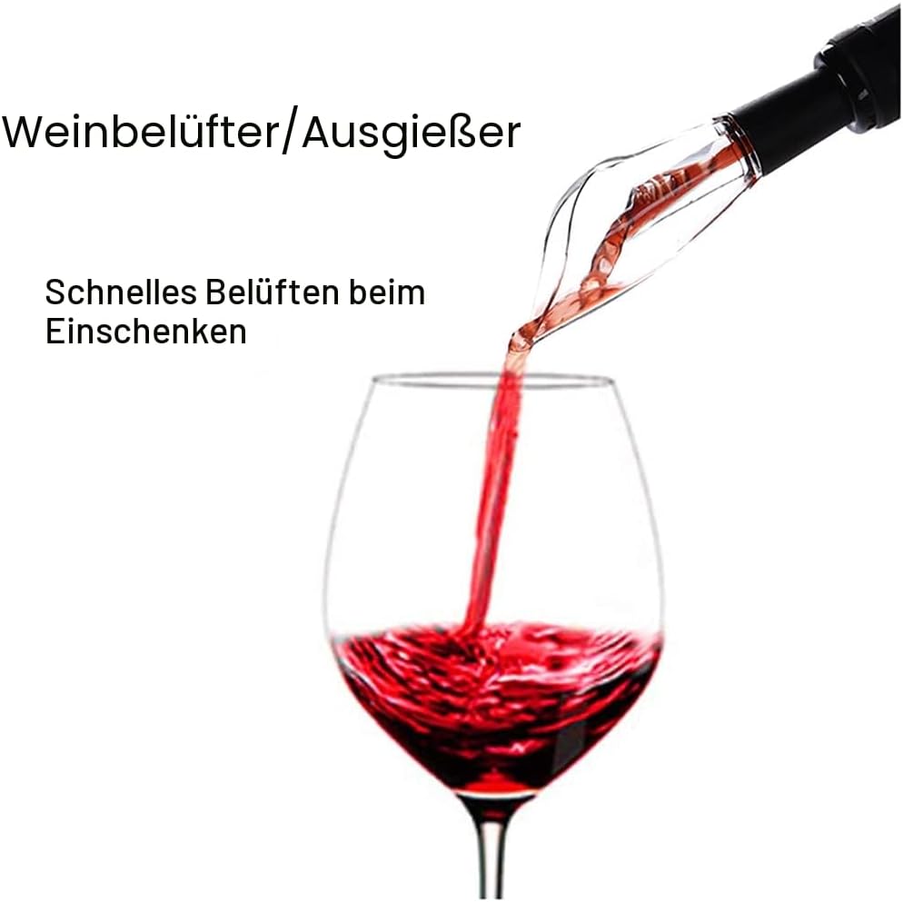 AIKARO Elektrischer Korkenzieher Wein öffner Weinflaschenöffner Automatischer Flaschenöffner, Wieder