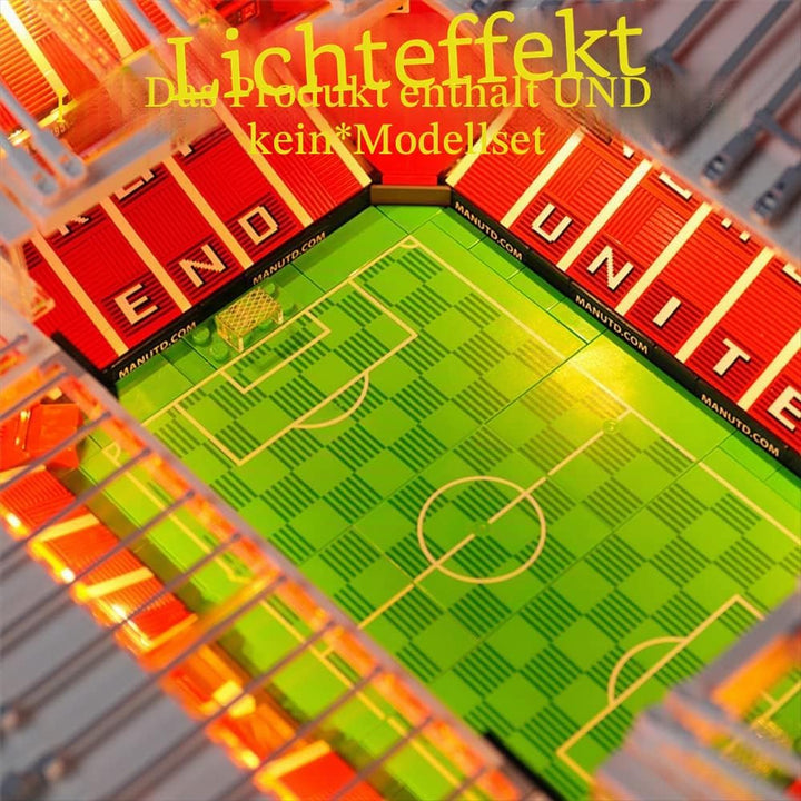 GEAMENT LED Licht-Set Kompatibel mit Lego Old Trafford Manchester United - Beleuchtungsset für Creat