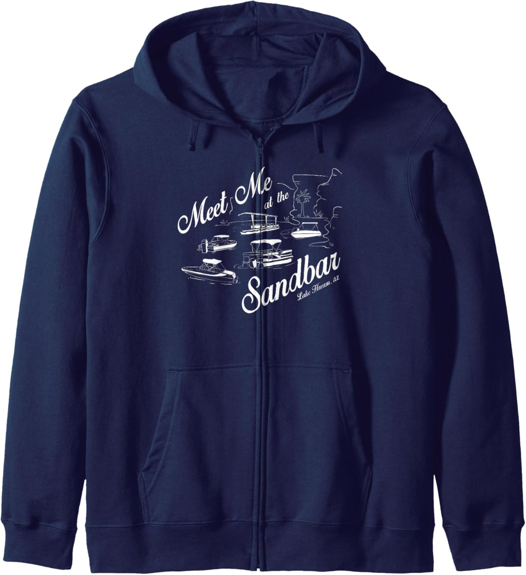 Meet Me At The Sandbar Boats Kapuzenjacke