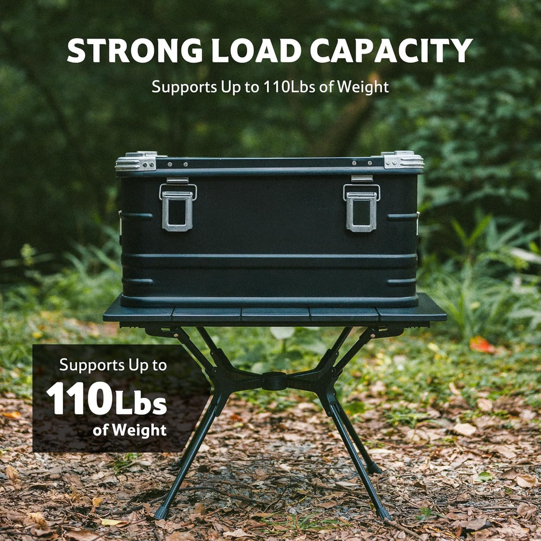 Naturehike Campingtisch Klapptisch aus Aluminium rollbar Camping Tisch klappbar Falttisch leicht für