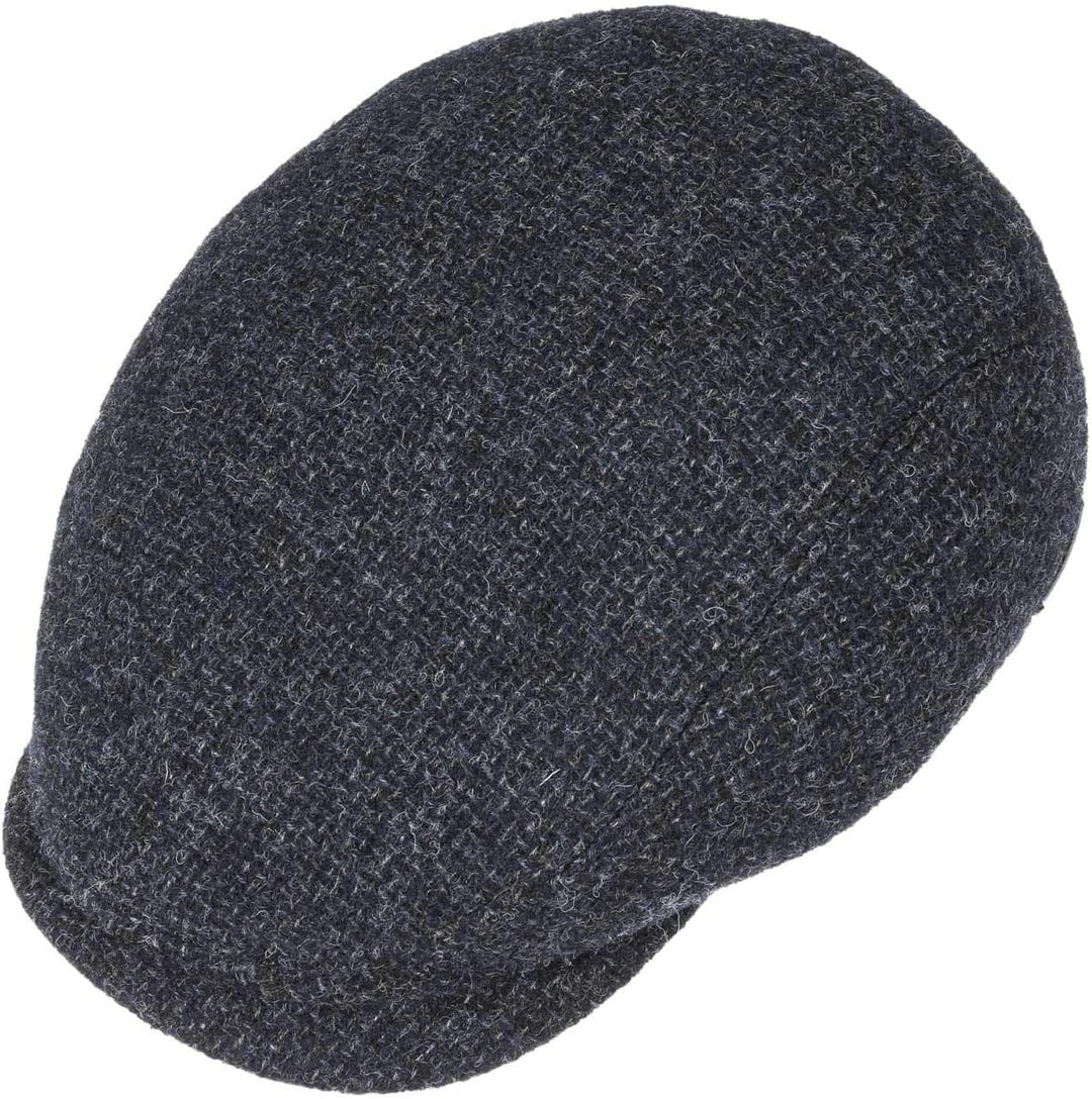 Stetson Belfast Tweed-Schiebermütze für Herren - gefertigt in der EU - Blau - 58 EU