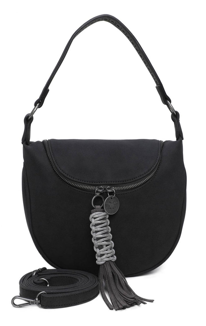 Fritzi aus Preussen Damen Mieka 01 Hobo, Einheitsgrösse Schwarz, Schwarz