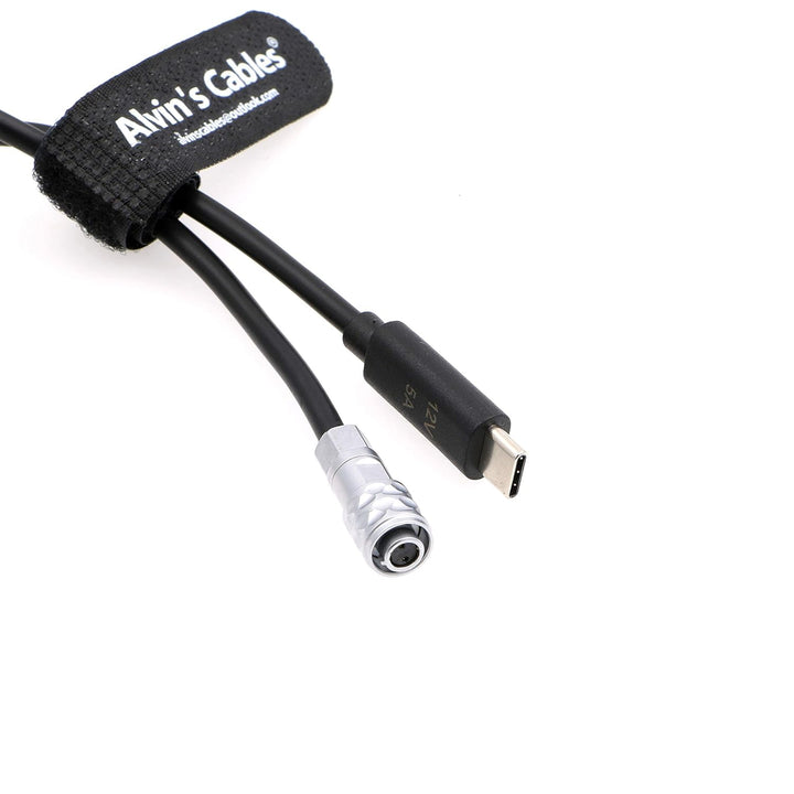 Alvin's Cables BMPCC 4K 6K Trigger-Stromkabel USB C Typ C PD zu Weipu SF61B / S2 2-polig für Blackma