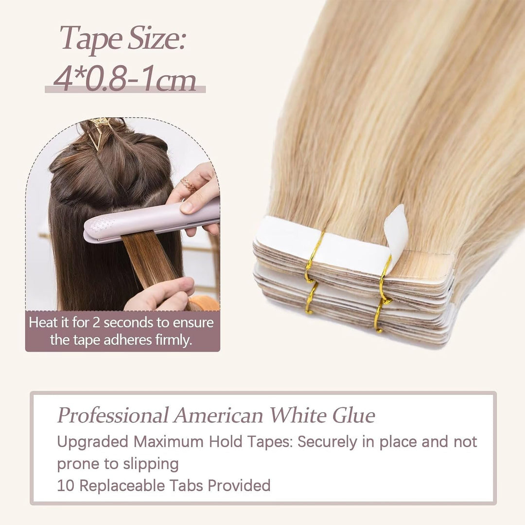 TESS Tape Extensions Echthaar 