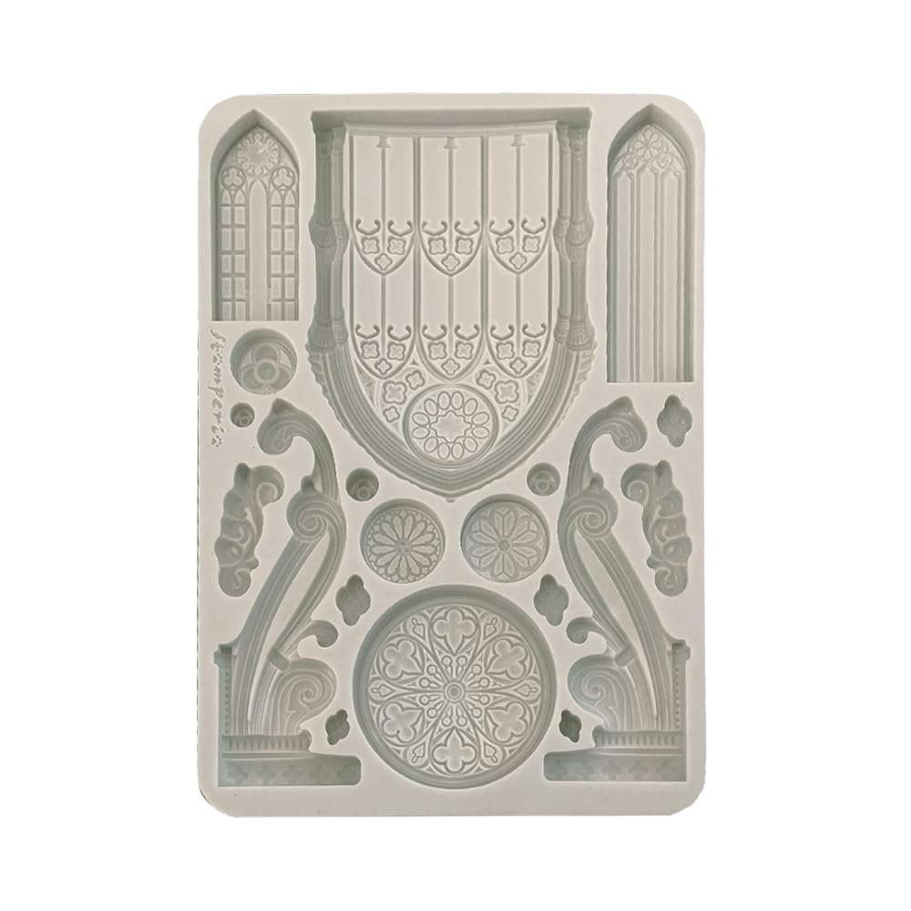 Stamperia - Silicon Mould A5 for Scrapbooks, Bullet Journals and More, Non-Stick, Suitable for Air-D