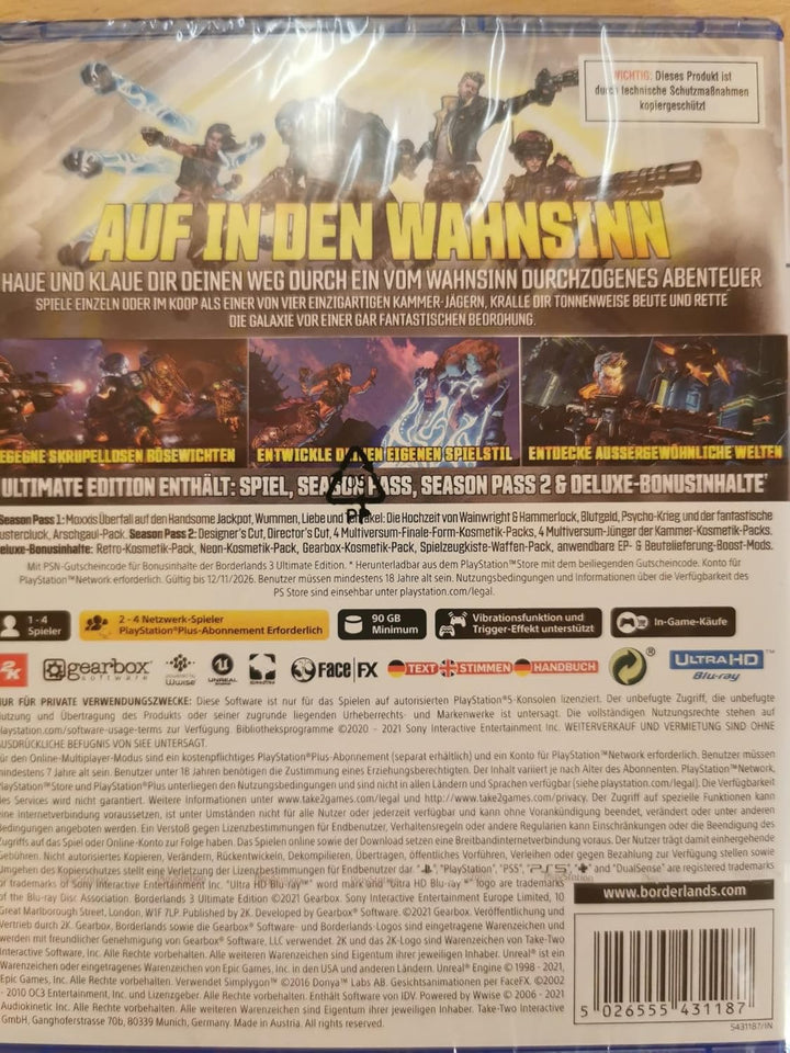 Borderlands 3 Ultimate Edition [Playstation 5]