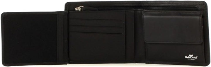 Golden Head Polo Scheintasche mit Reissverschluss 12 cm schwarz