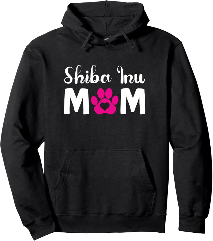 Shiba Inu Mom Pullover Hoodie