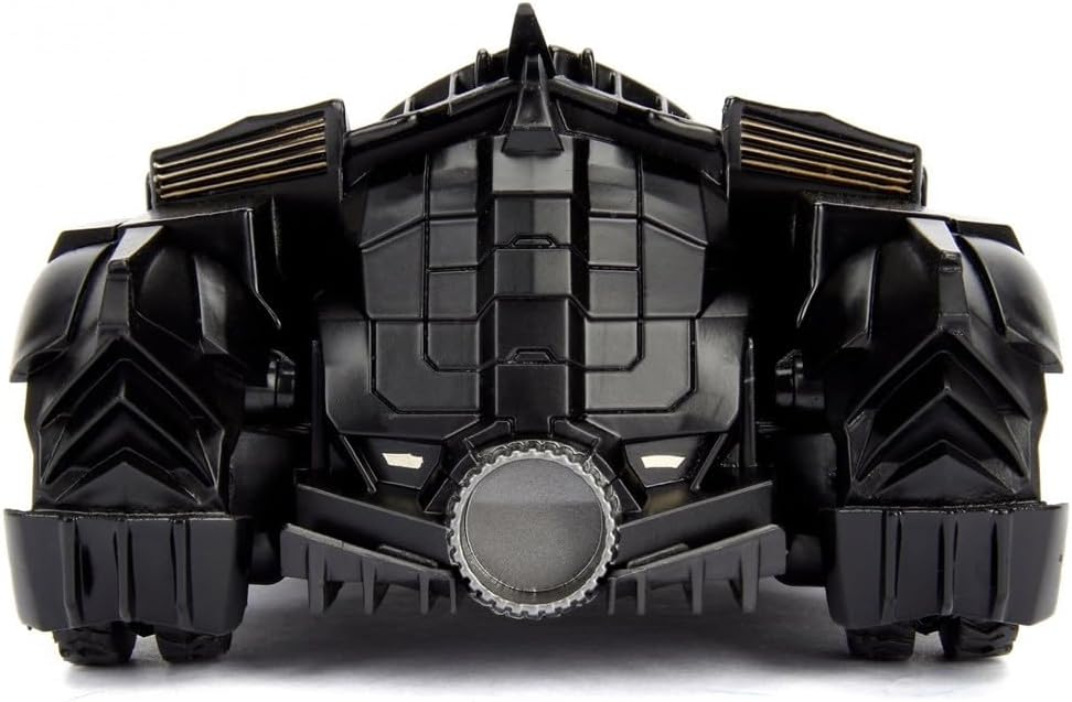 Jada Toys 253215004 Arkham Knight Batmobil, hochdetailiertes 1:24 Modellauto inkl. Batman-Figur, Coc