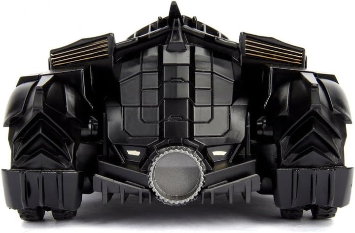 Jada Toys 253215004 Arkham Knight Batmobil, hochdetailiertes 1:24 Modellauto inkl. Batman-Figur, Coc