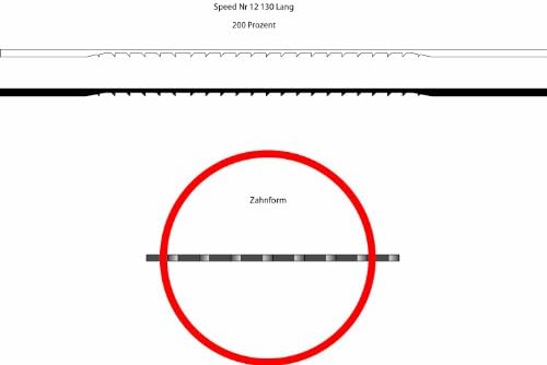 Laubsägeblätter NIQUA SPEED Holzlaubsägeblätter Nr: 9-1 Gros (144 Stück) - 0,46 x 1,35 x 130 mm - Sä