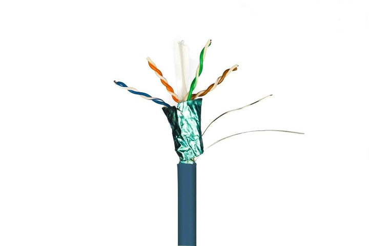 CAT5E FTP 50m Starrleiter - PVC (Eca) | POE, Ethernet, LAN, Patchkabel, Datenkabel, RJ45 - für Serve