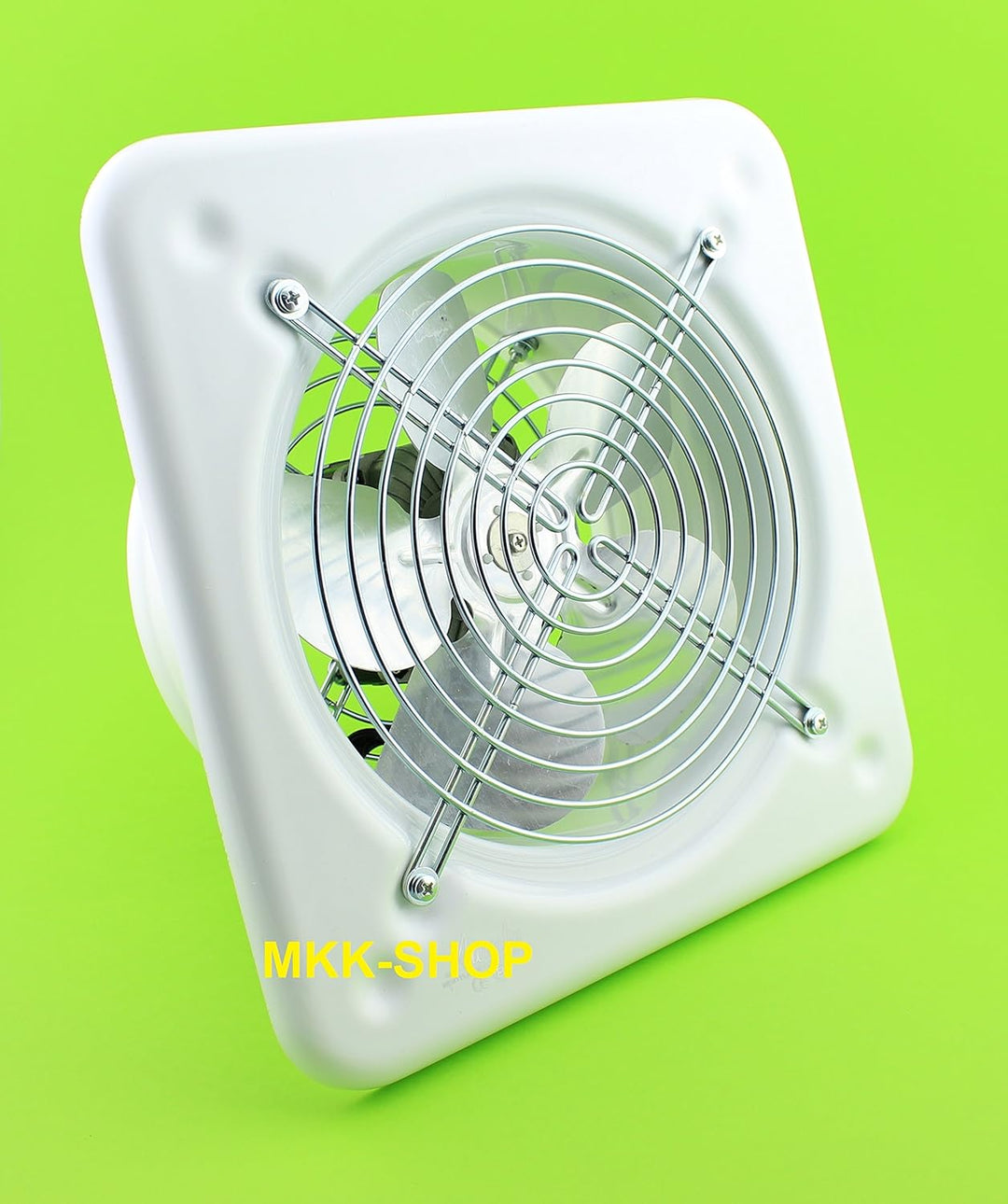 MKK Axialer Ventilator aus Metall Lüfter zur Wandmontage für Zuluft und Abluft geeignet