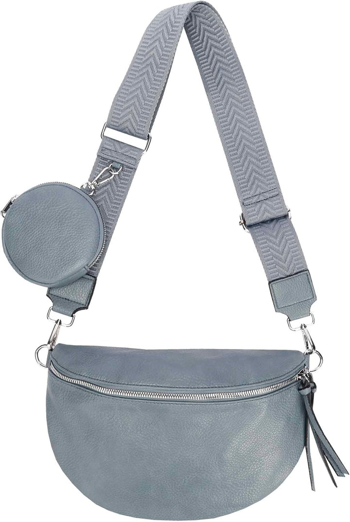 OBC Damen Tasche Crossbody Gürteltasche Brusttasche Umhängetasche Hüfttasche Crossover Bauchtasche B