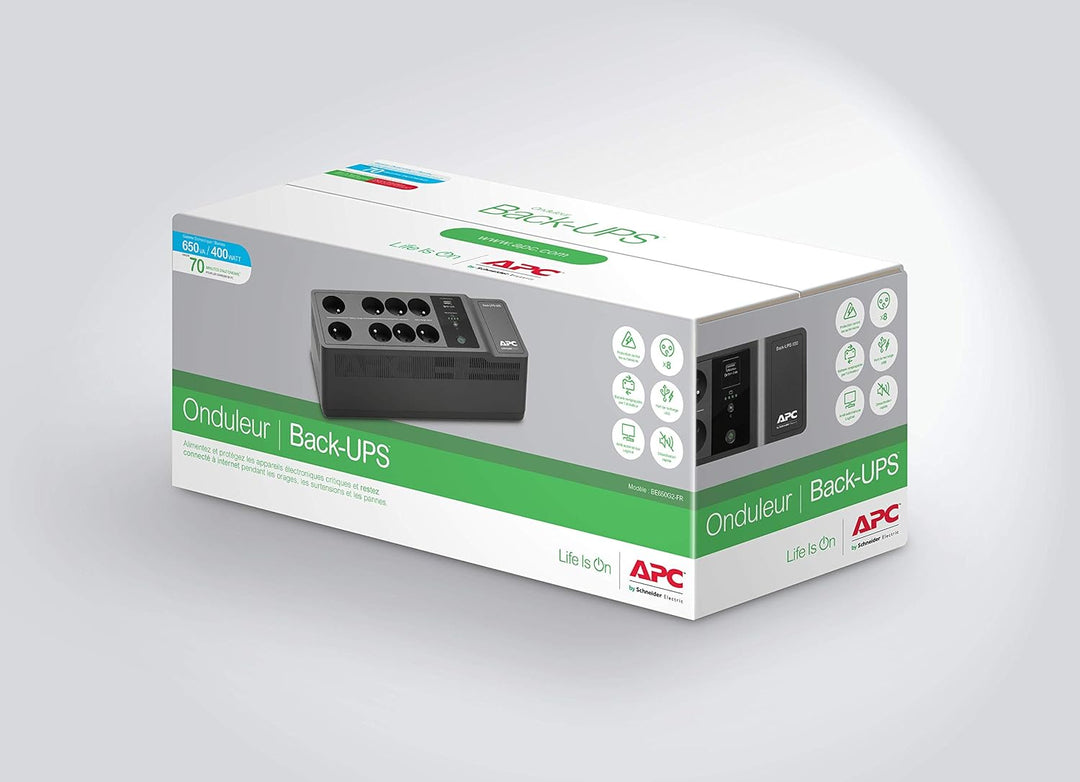 APC BE650G2-IT neu 650 VA/400 W, 650 VA/400 W