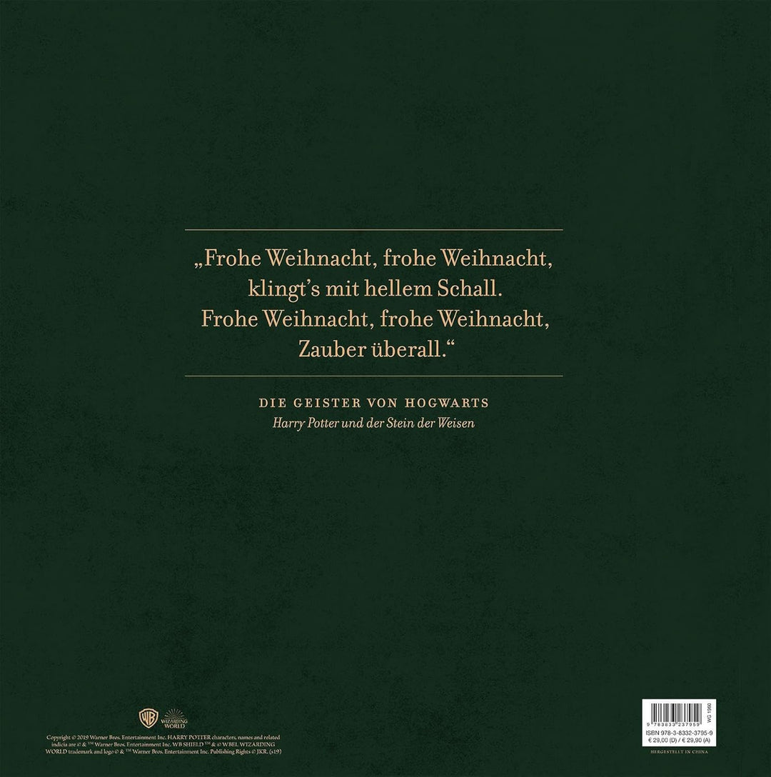 Aus den Filmen zu Harry Potter: Weihnachten in Hogwarts: Das grosse Adventskalenderbuch: Mit 24 Weih