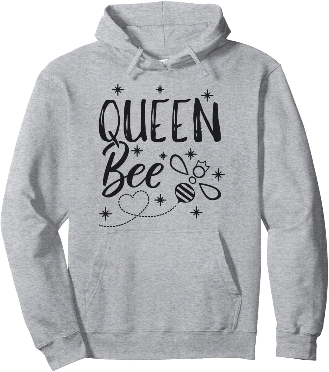 Lustiges Imker Geschenk Queen Bee Crown Bee Bienen Pullover Hoodie