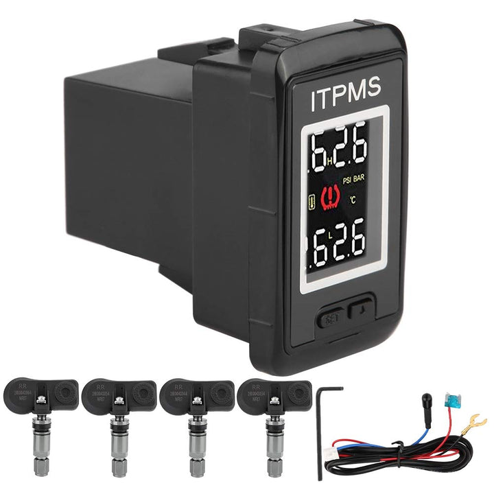 Qiilu Reifendruckkontrollsystem, TPMS Reifendruckkontrollsystem für Serienfahrzeuge