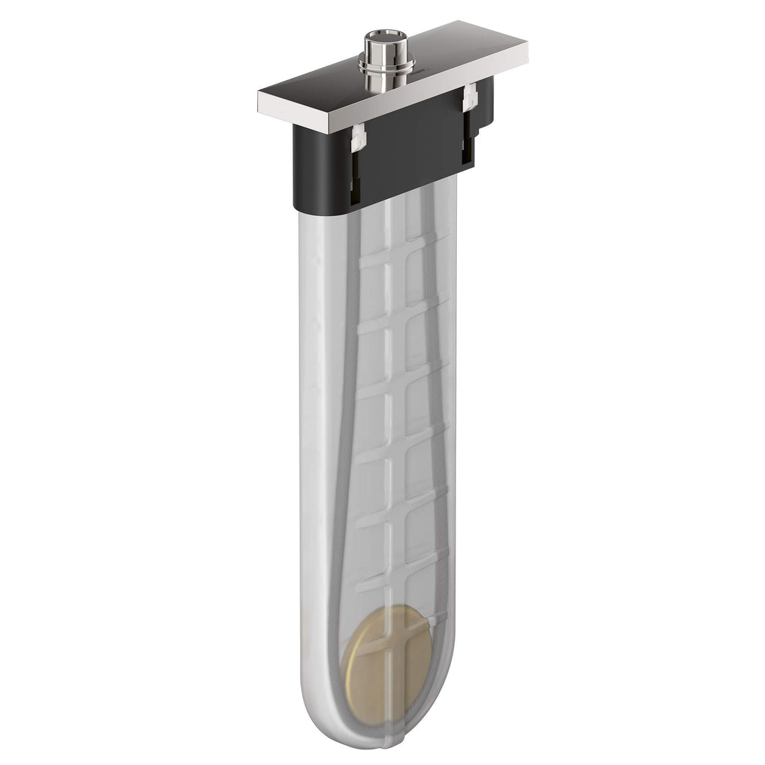 hansgrohe Schauchbox (sBox) eckiges Fertigset, Chrom Chrome Fertigset eckig, Chrome Fertigset eckig