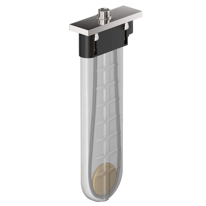 hansgrohe Schauchbox (sBox) eckiges Fertigset, Chrom Chrome Fertigset eckig, Chrome Fertigset eckig