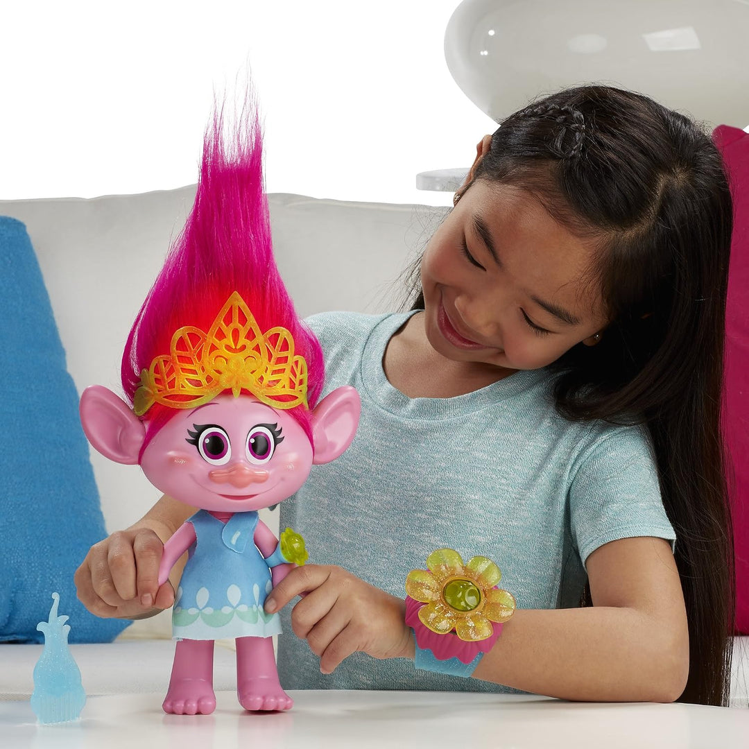 Hasbro Troll Poppy, tanzt, 35 cm