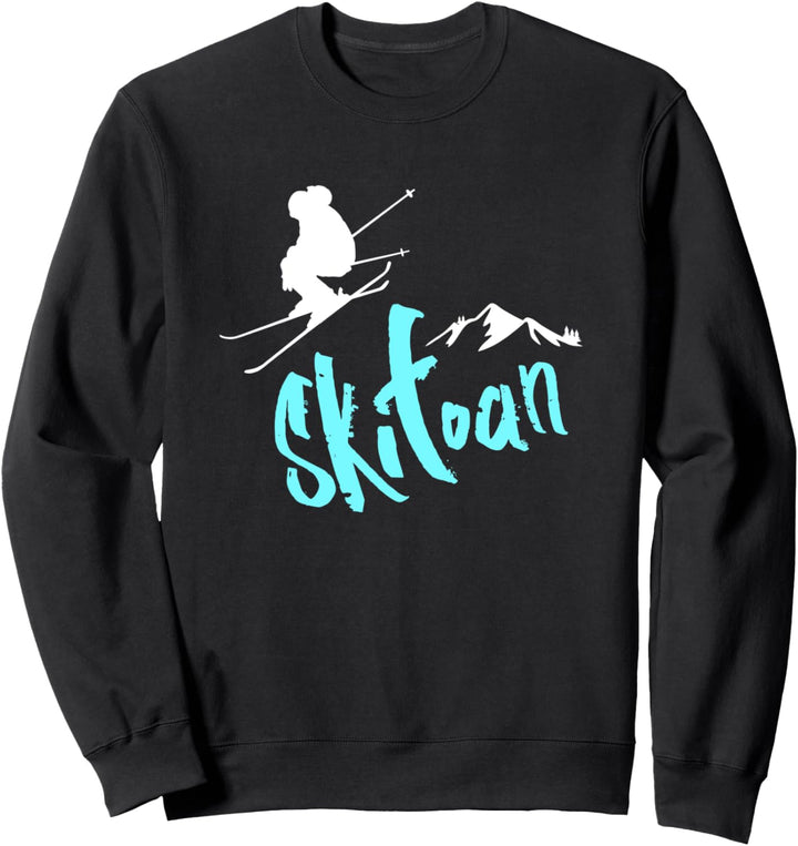 Skifoan Is das Leiwandste Berge Skifahrer Sweatshirt