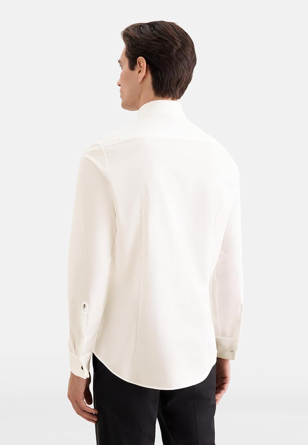 Seidensticker Herren Men Shaped Gala Businesshemd 37 Ecru(245270), 37 Ecru(245270)