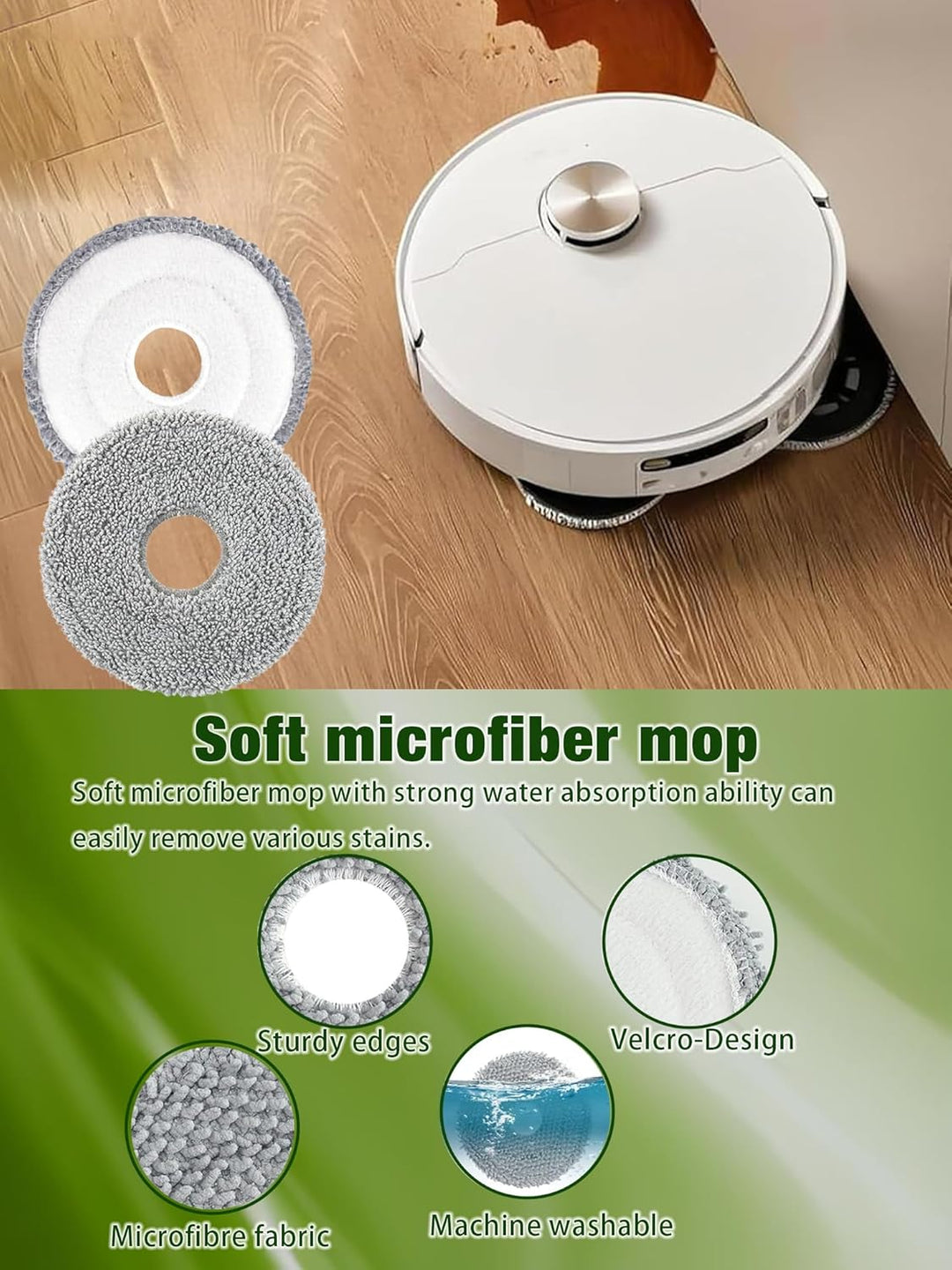 Ersatzteile für iRobot Roomba 505X, Plus 405/406/505/506/507 Combo | Staubsauger-Zubehör: 8 Staubbeu