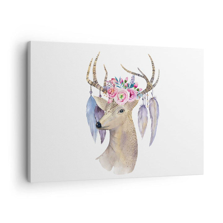 Bilder auf Leinwand Lieber Kopf hipster illustration Leinwandbild 70x50cm Wandbilder Dekoration Wohn