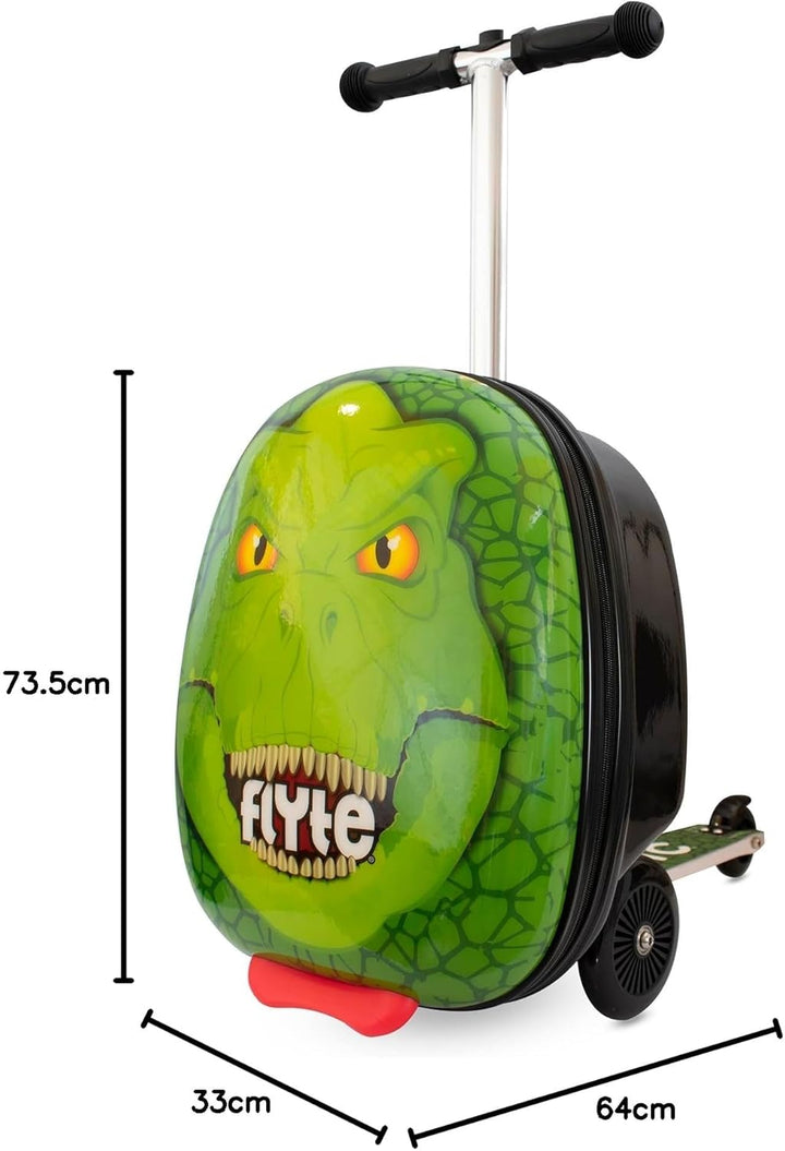 Flyte Scooter Koffer - 2-in-1, 45 cm Reisekoffer Kinder, 25 Liter Fassungsvermögen Kinderkoffer Hand