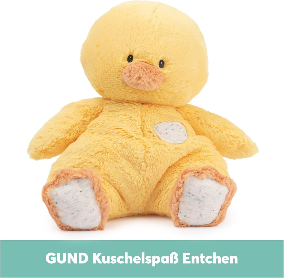GUND Kuschelspass Entchen - hochwertiges Kuscheltier, ca. 30 cm, für Kinder ab Geburt