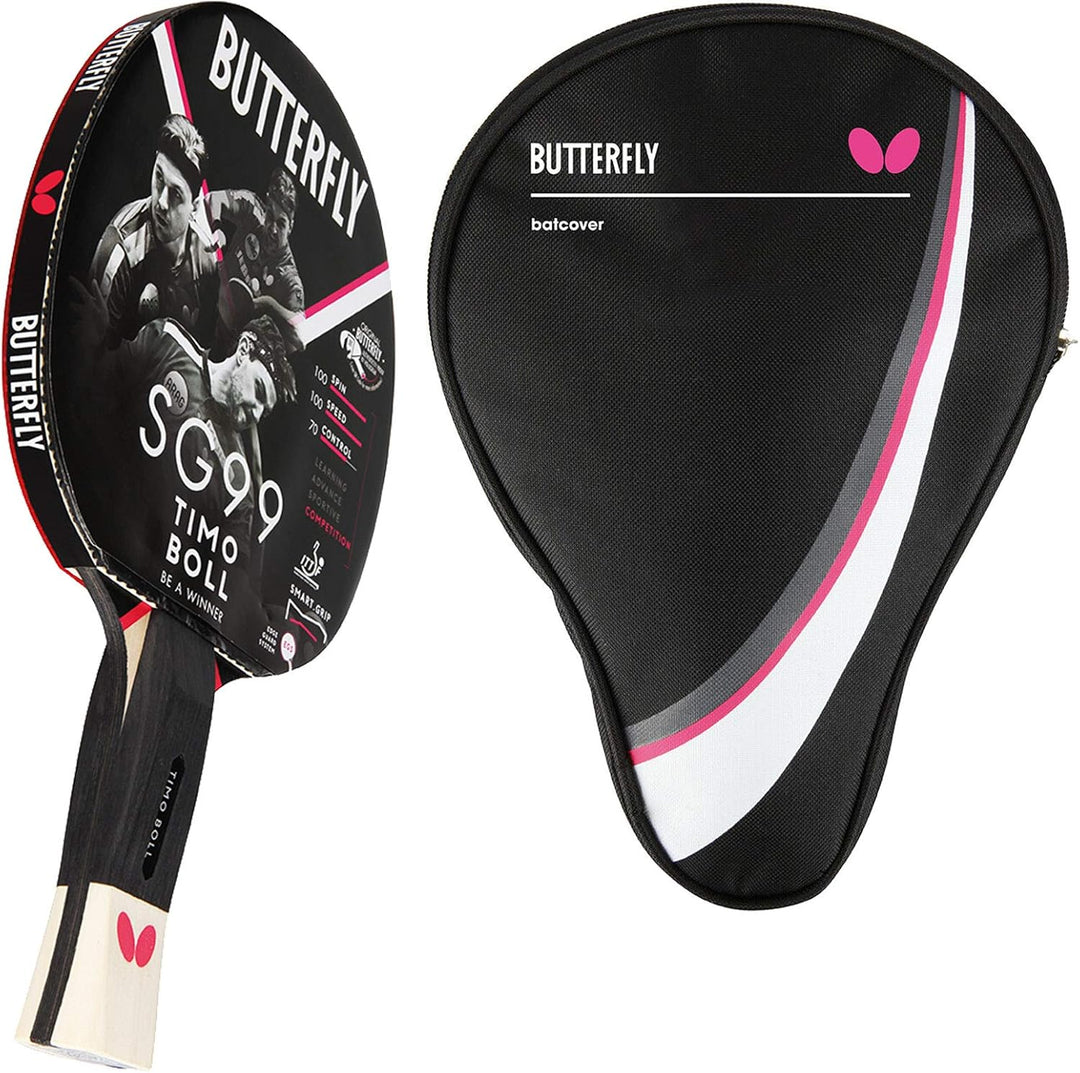 Butterfly® Timo Boll SG99 Tischtennisschläger | Tischtennis Racket Bat Profi & Wettkampf | taktisch