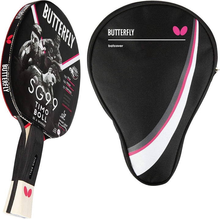 Butterfly® Timo Boll SG99 Tischtennisschläger | Tischtennis Racket Bat Profi & Wettkampf | taktisch