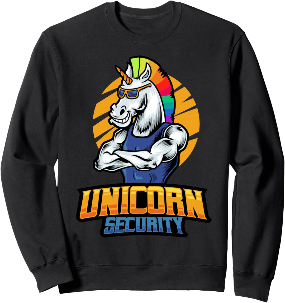 Einhorn I Unicorn Security I Einhörner I Cooles Einhorn Sweatshirt