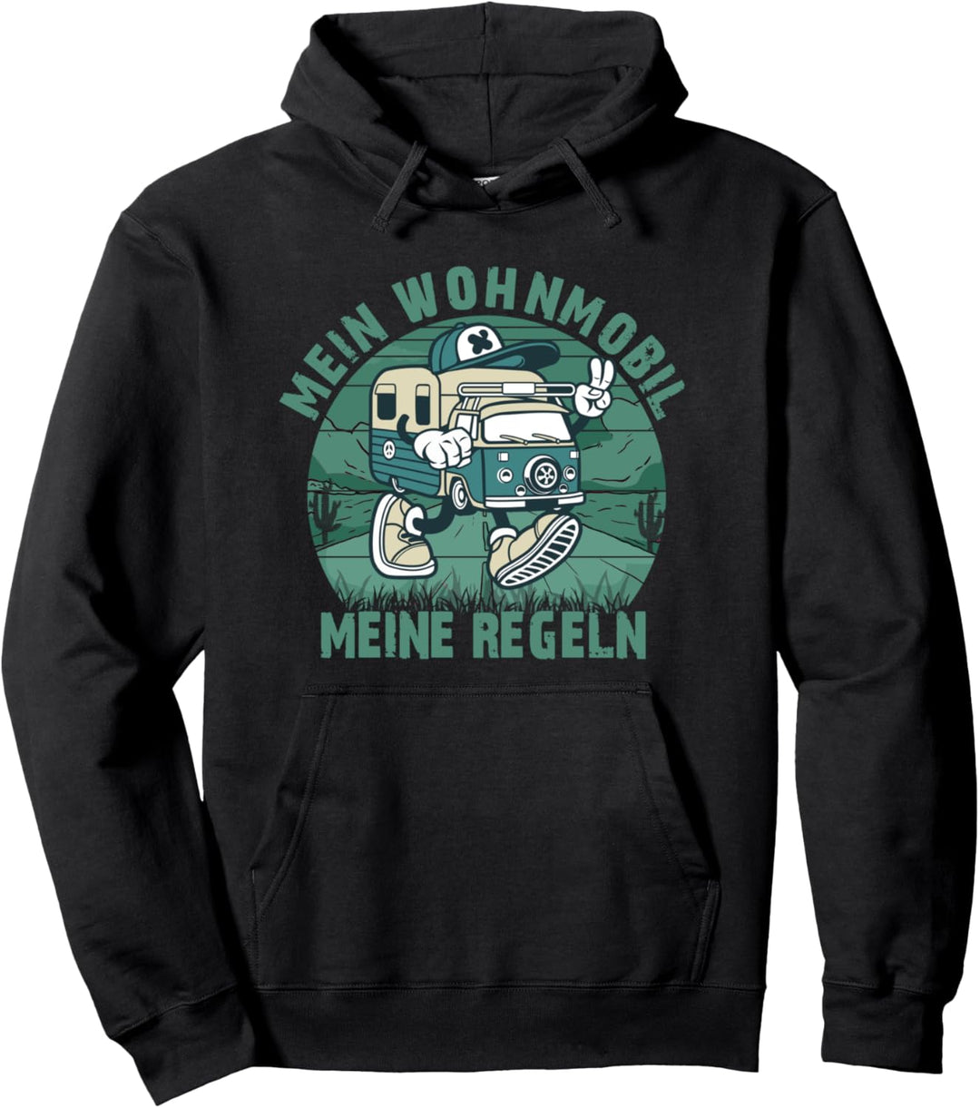 Mein Wohnmobil meine Regeln. Camping, Camper, Zelten Outdoor Pullover Hoodie