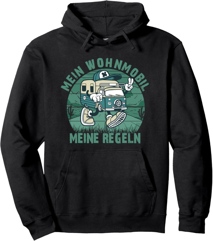 Mein Wohnmobil meine Regeln. Camping, Camper, Zelten Outdoor Pullover Hoodie