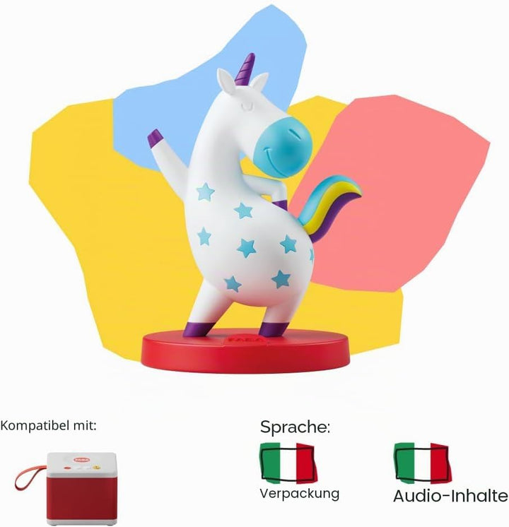 FABA Klangfigur Baby Party – Lieder – Spielzeug, pädagogische Inhalte, italienische Version, Kinder