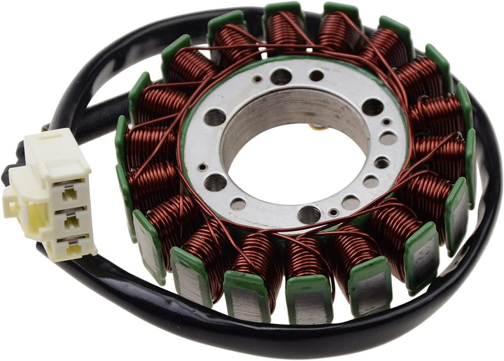 GOOFIT 18 Spule Draht Motorrad Magneto Stator Spule zündung Generator Motorzubehör Ersatz für Kawasa