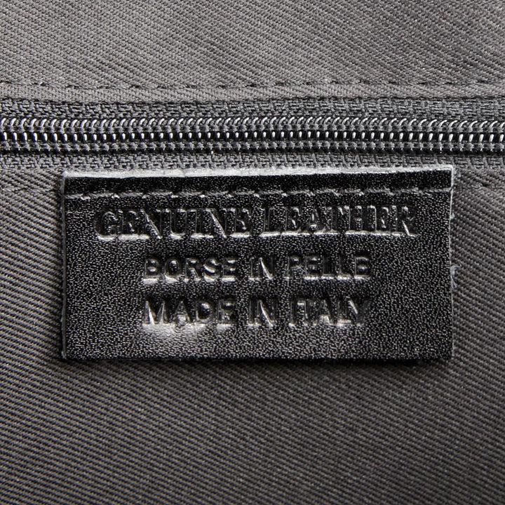 BAGAN Aktentasche echt Leder dunkelbraun Damen - 017742
