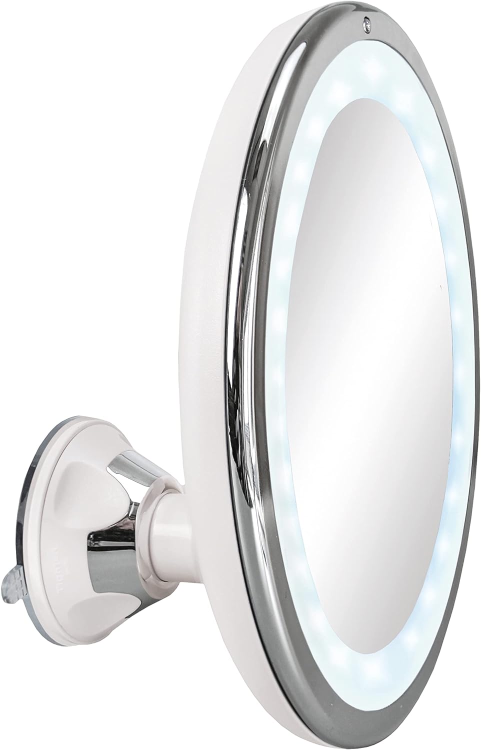 Kleine Wolke Kosmetikspiegel Flexy Max mit 10-facher Vergrösserung und LED Beleuchtung, Durchmesser