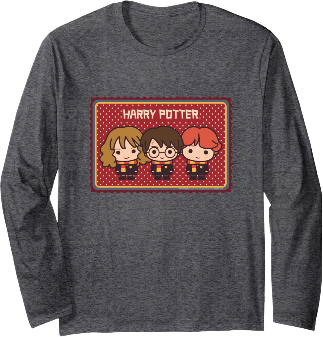 Harry Potter Harry Potter Gryffindor Chibis Langarmshirt