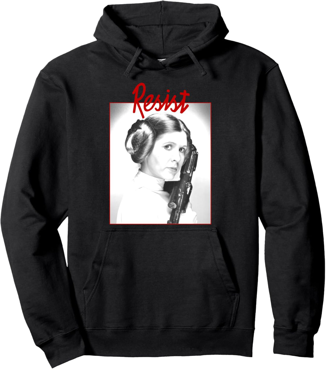 Star Wars Princess Leia RESIST Profile Poster Pullover Hoodie