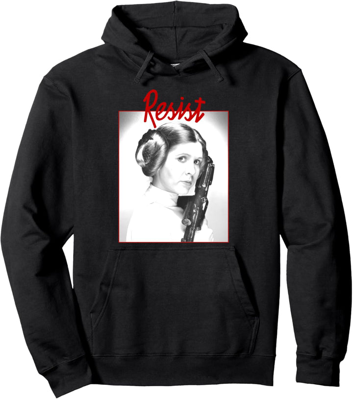 Star Wars Princess Leia RESIST Profile Poster Pullover Hoodie