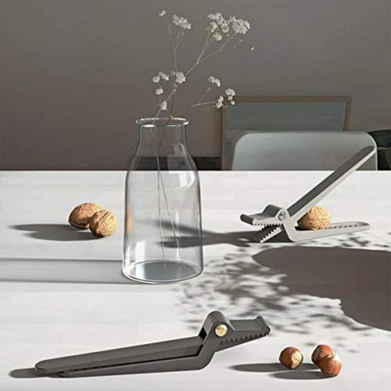 Alessi Sweetheart JHT03 - Design Küchen-Nussknacker, Aluminiumguss mit PVD-Beschichtung, Grau Mehrfa