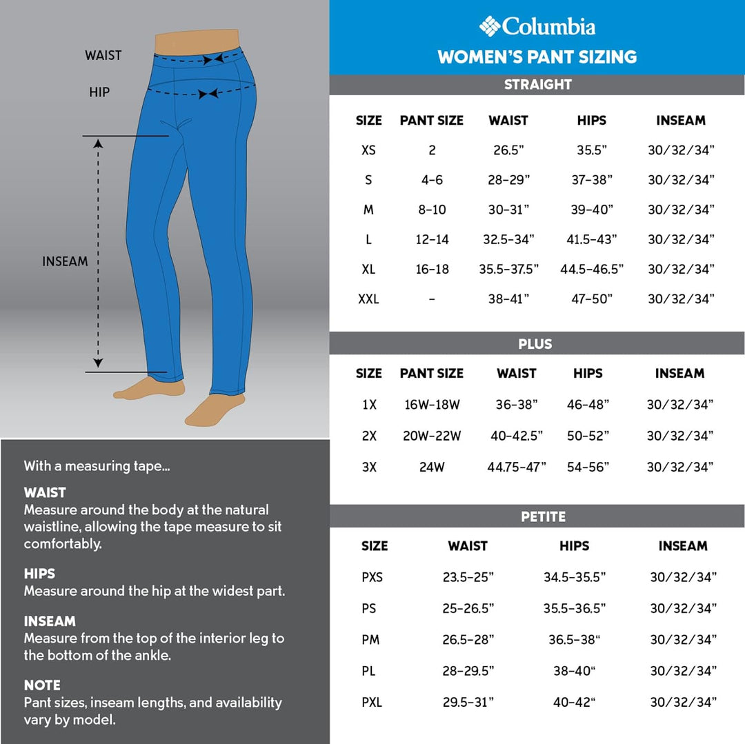 Columbia Damen Yogahose Leggings Back Beauty Warme Hybrid-Leggings L Nachwuchs, L Nachwuchs