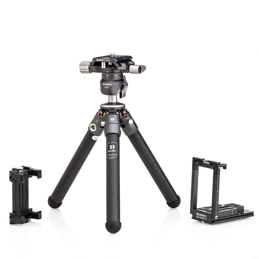 Benro Tablepodpro Tischstativ mit ARCASMART70 Adapter, TablePodPro