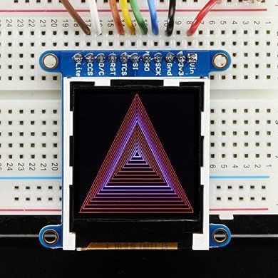 Adafruit Display-Breakout 1.44" Farb-TFT-LCD mit MicroSD-Slot - Bausatz