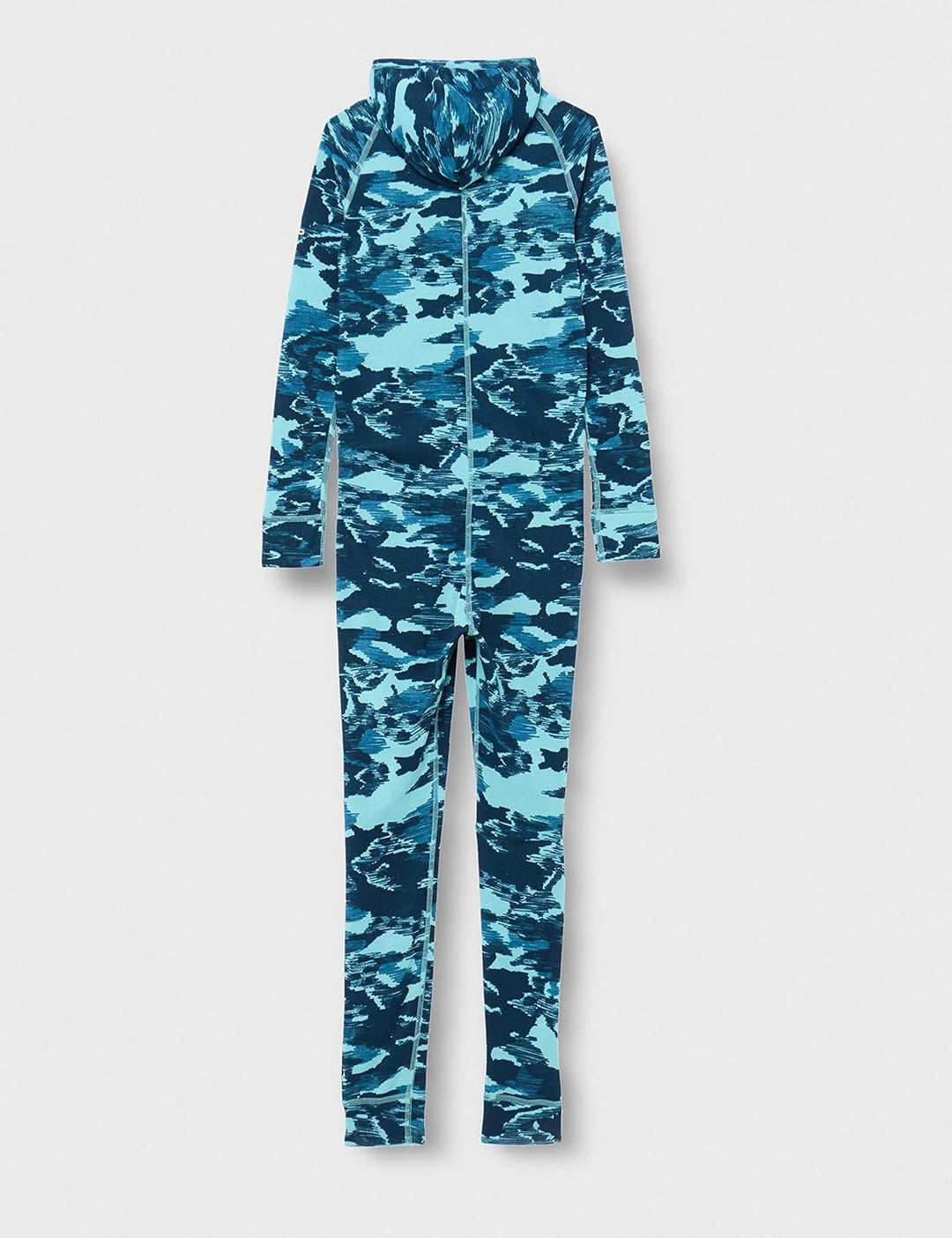 Odlo Unisex Kinder Active Warm Eco_159299 Funktionsunterwäsche Bodysuit 128 Reef Waters, 128 Reef Wa